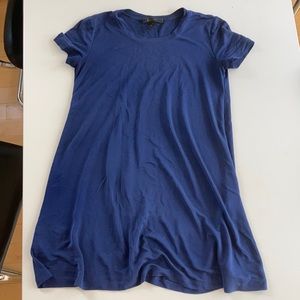 Bcbg blue shirt dress